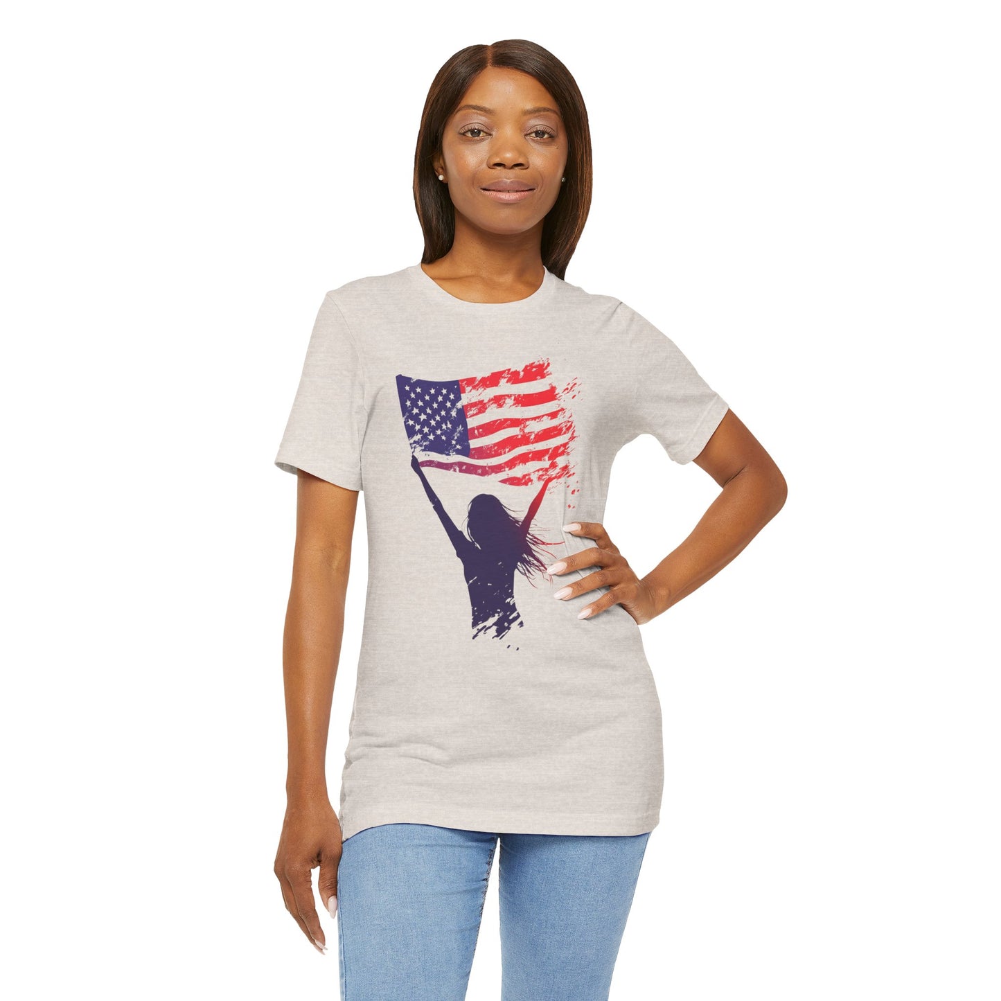 Women's T-shirt 100% Cotton in High Definition – Patriot Woman