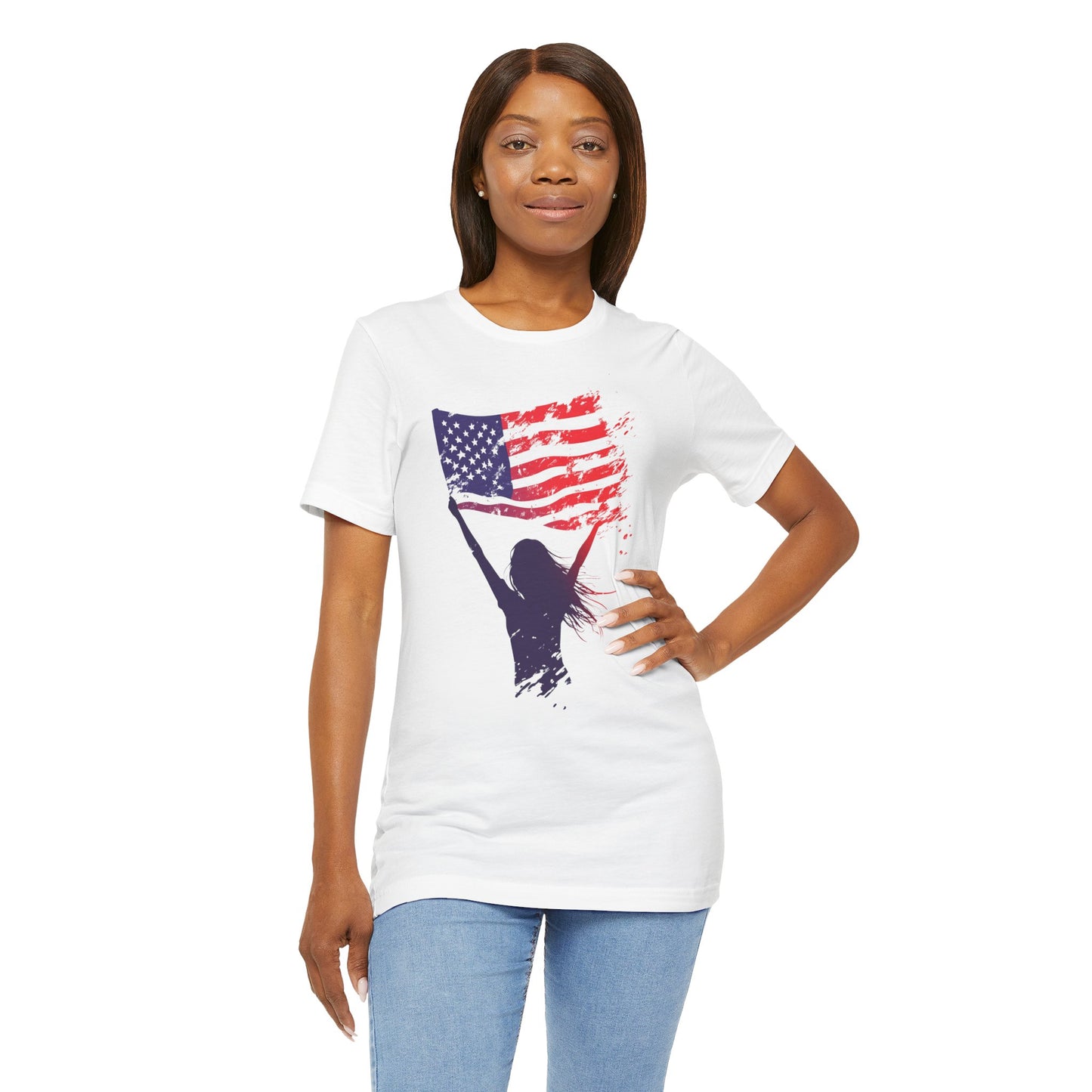 Women's T-shirt 100% Cotton in High Definition – Patriot Woman