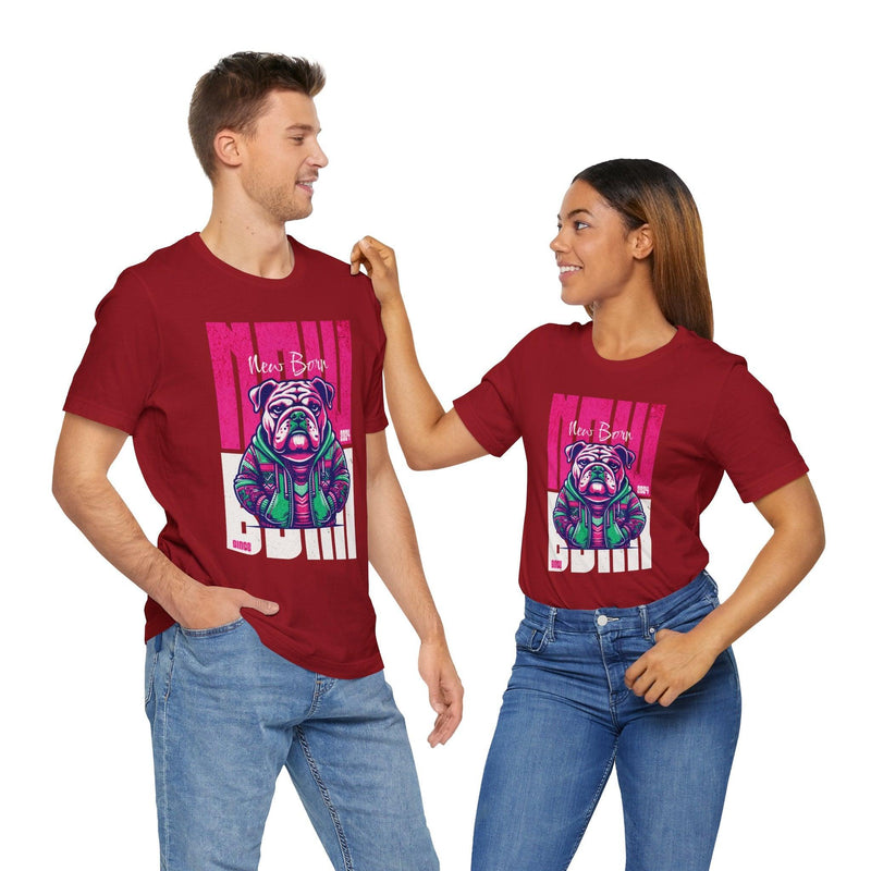 Unisex 100% Cotton High Definition Pet T-Shirt - New Born