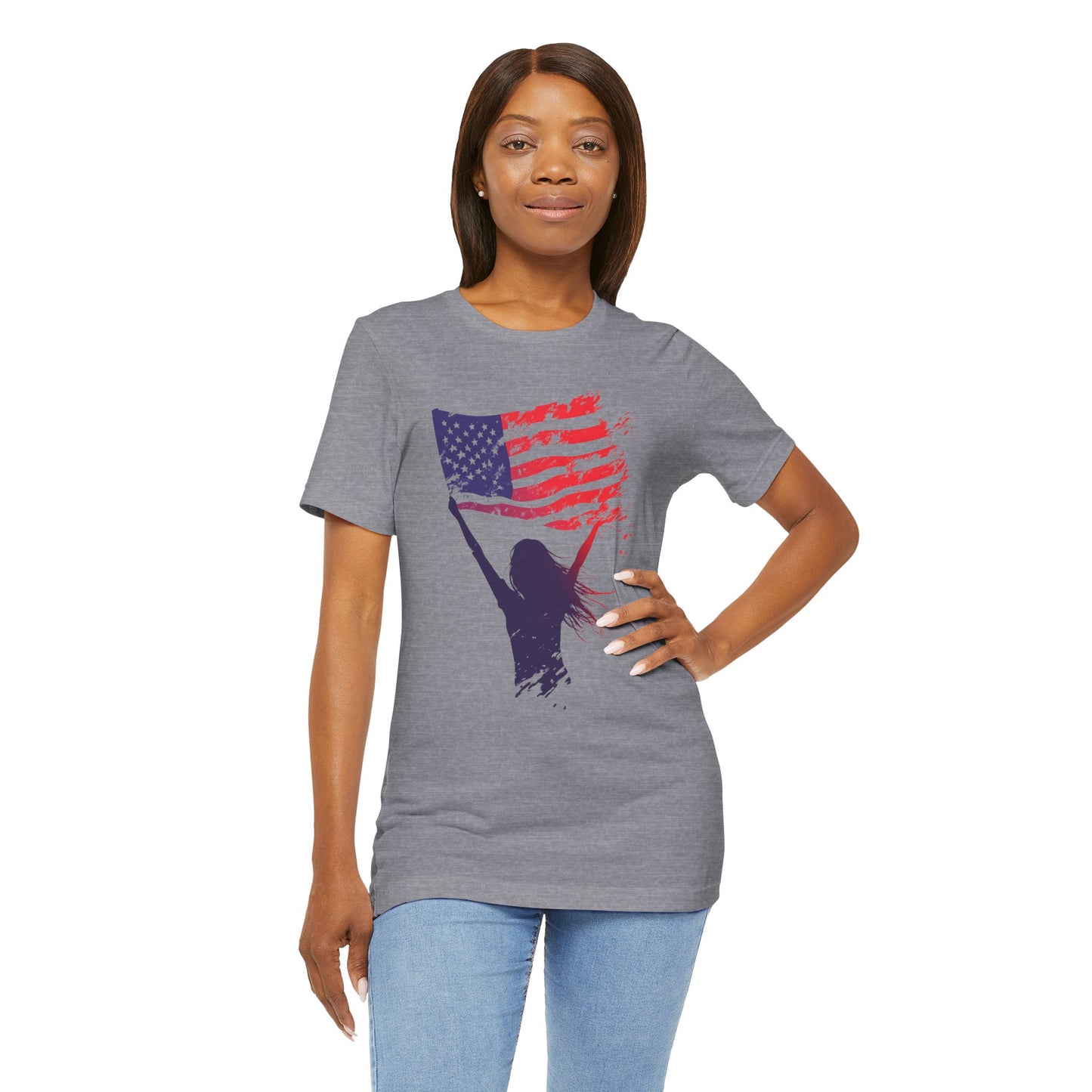 Women's T-shirt 100% Cotton in High Definition – Patriot Woman