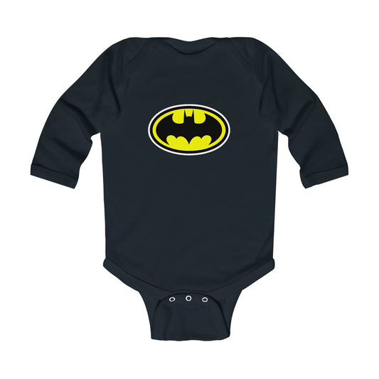 Infant Long Sleeve Bodysuit Hero Batman