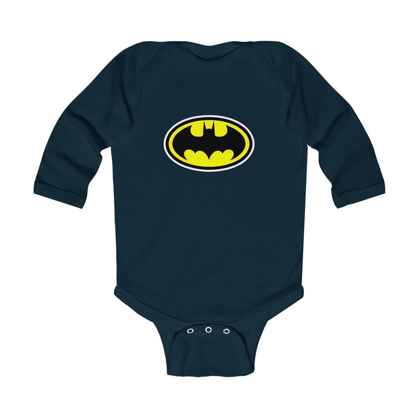 Infant Long Sleeve Bodysuit Hero Batman