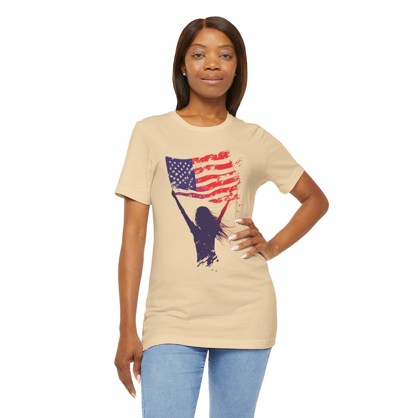 Women's T-shirt 100% Cotton in High Definition – Patriot Woman