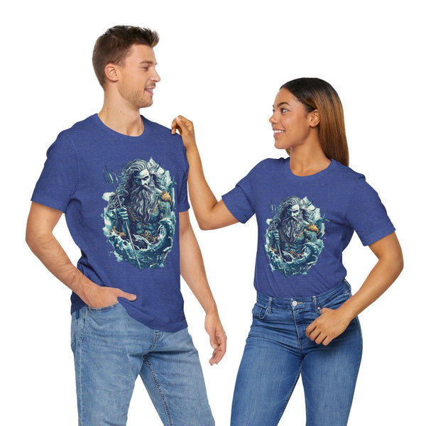 Unisex Jersey Short Sleeve Tee - Poseidon: King of the Seas