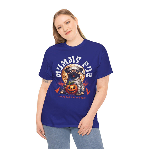 Unisex 100% Cotton High Definition T-Shirt - Mummy Pug