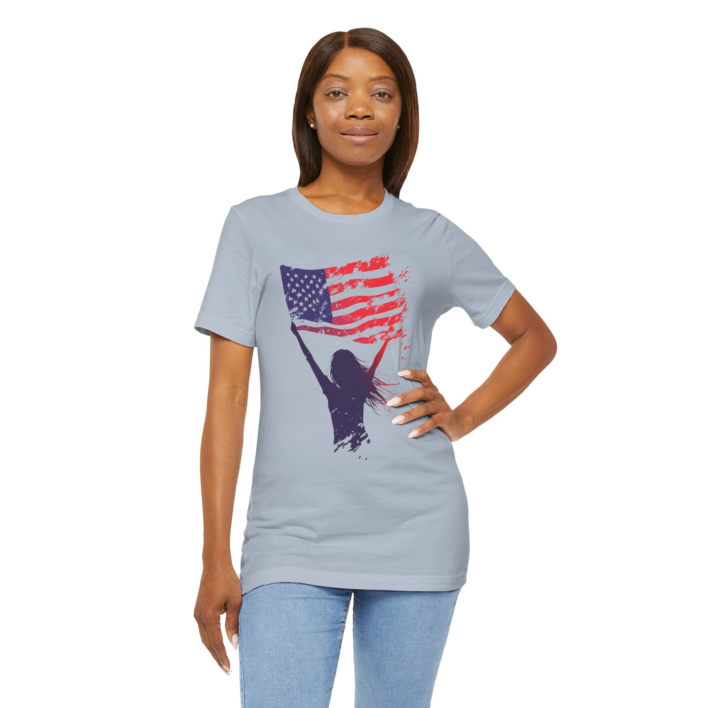 Women's T-shirt 100% Cotton in High Definition – Patriot Woman