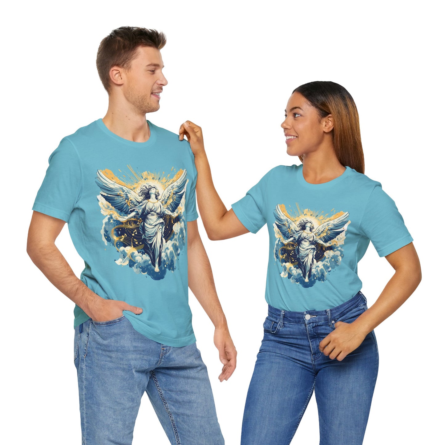 Unisex Jersey Short Sleeve Tee - Praying Angel