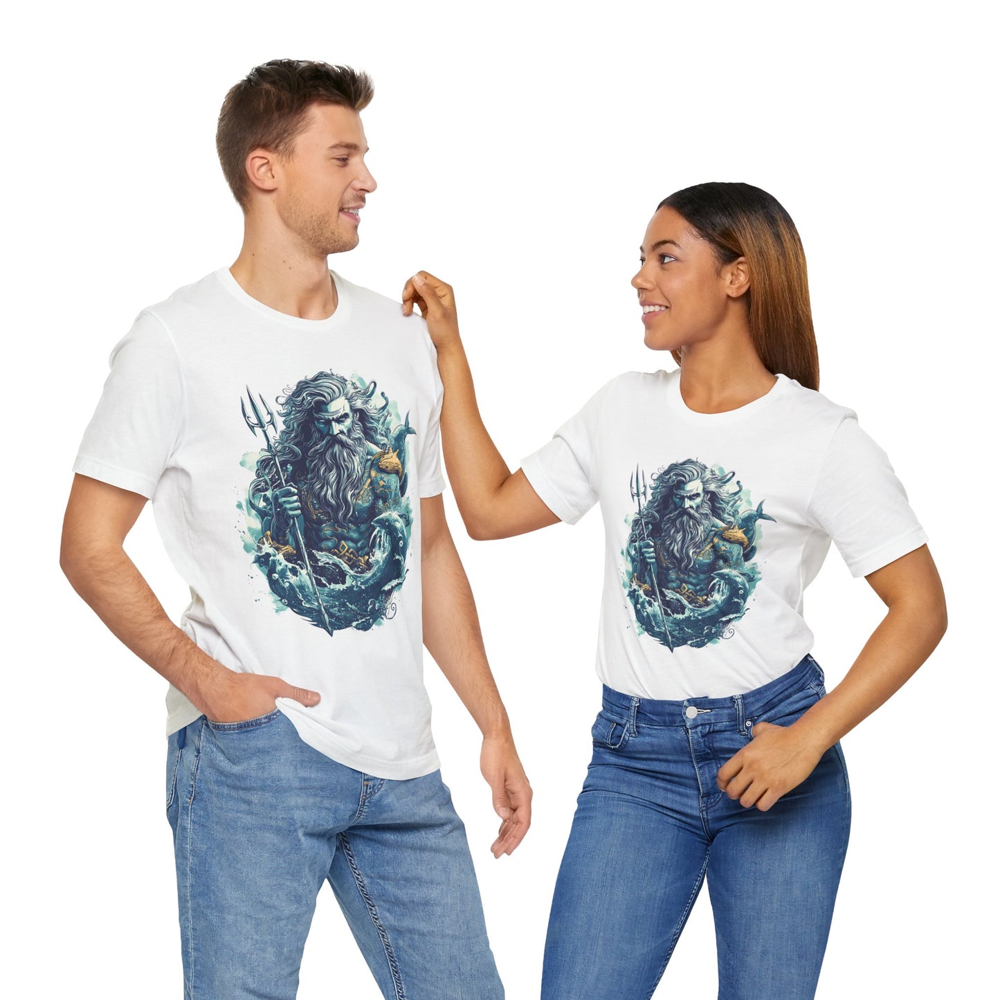 Unisex Jersey Short Sleeve Tee - Poseidon: King of the Seas