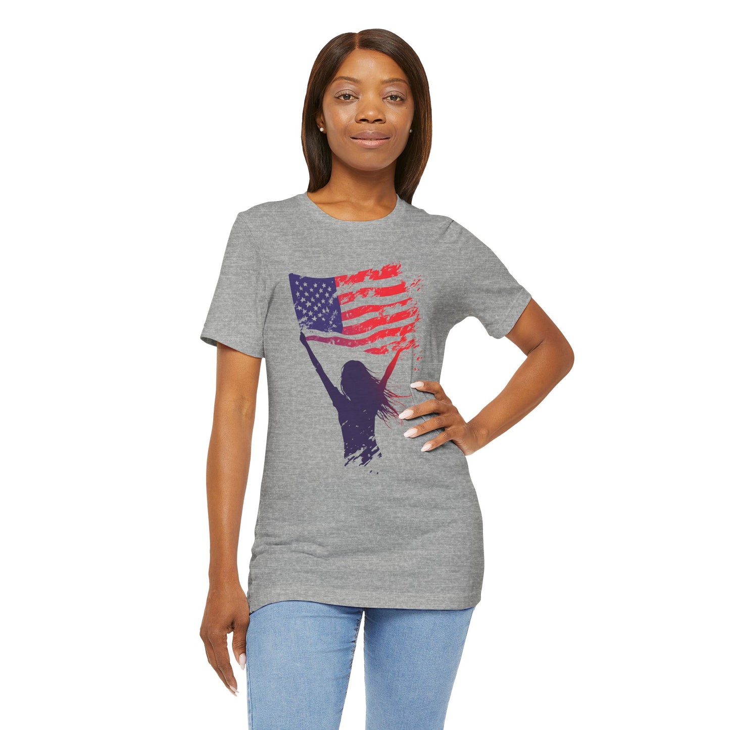 Women's T-shirt 100% Cotton in High Definition – Patriot Woman