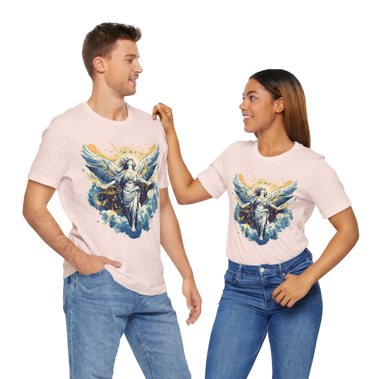 Unisex Jersey Short Sleeve Tee - Praying Angel