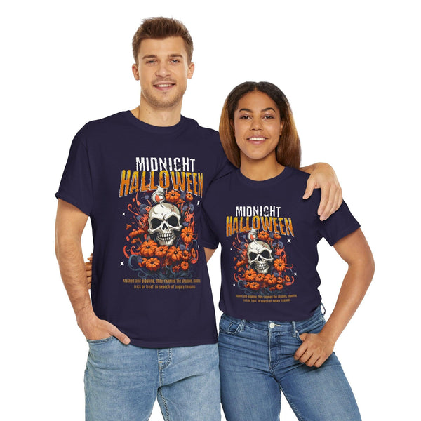 Unisex 100% Cotton High Definition T-Shirt - Midnight Halloween