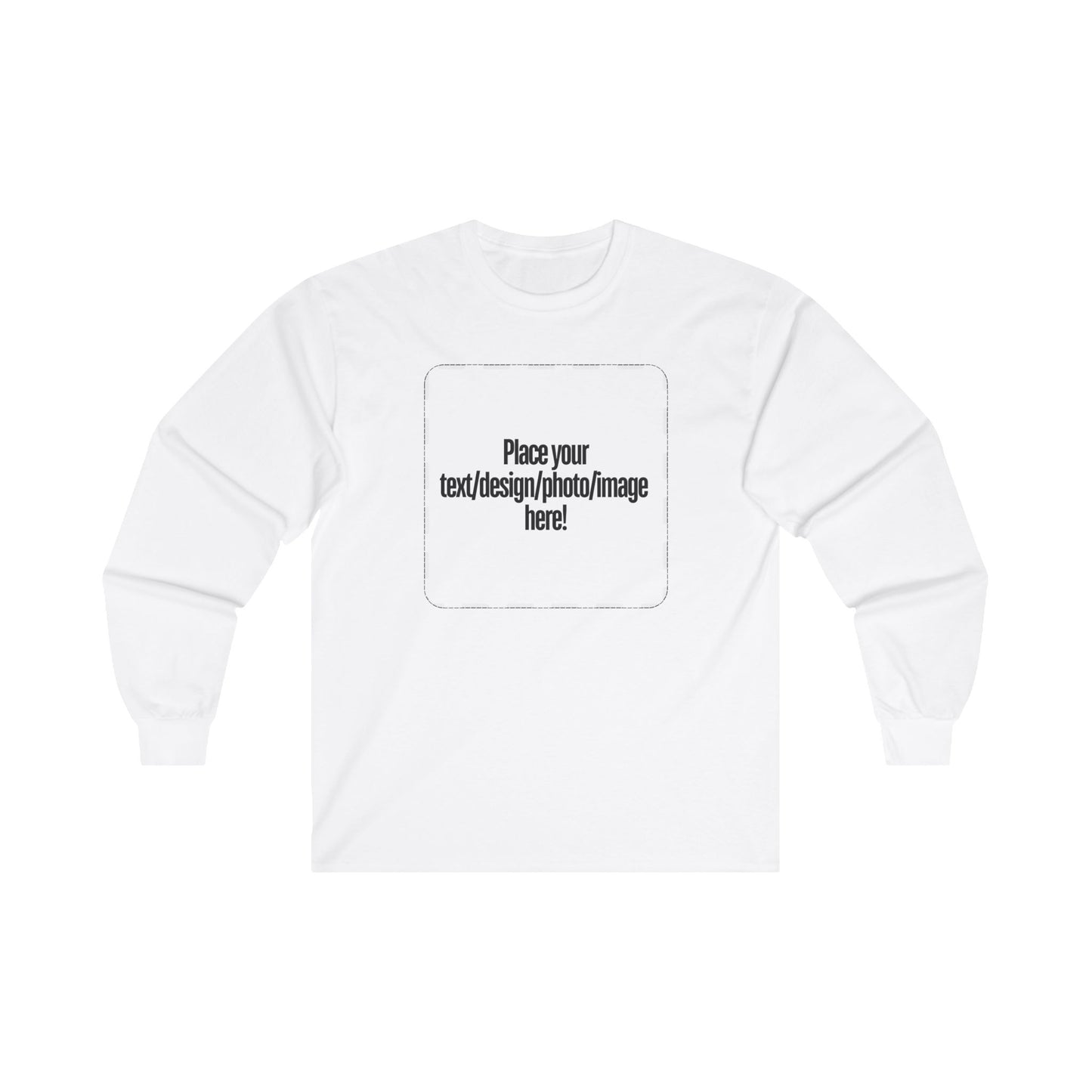 Unisex Ultra Cotton - Customize your shirt Long Sleeve