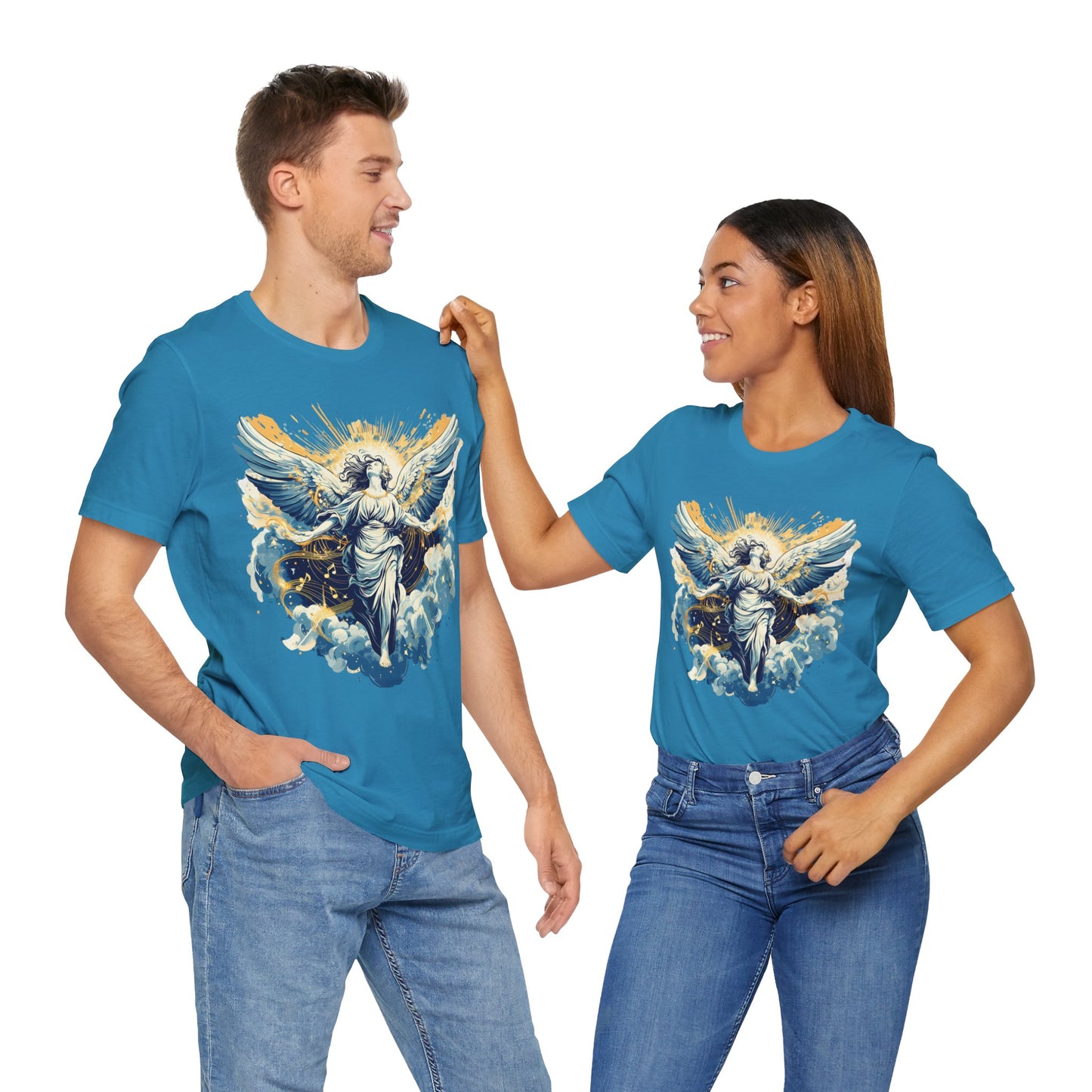 Unisex Jersey Short Sleeve Tee - Praying Angel