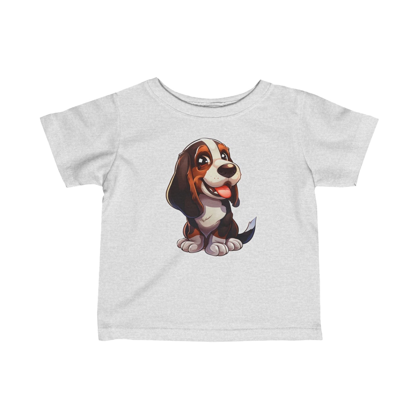 Pack of 2 T-Shirts 100% Cotton in High Definition for Babies - Happy Dog