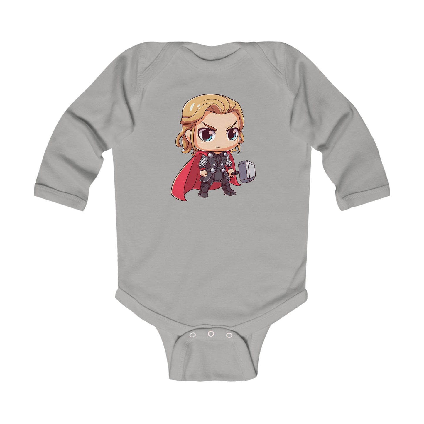 Infant Long Sleeve Bodysuit Hero Thor