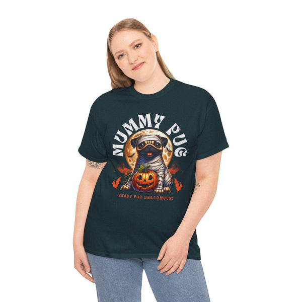 Unisex 100% Cotton High Definition T-Shirt - Mummy Pug