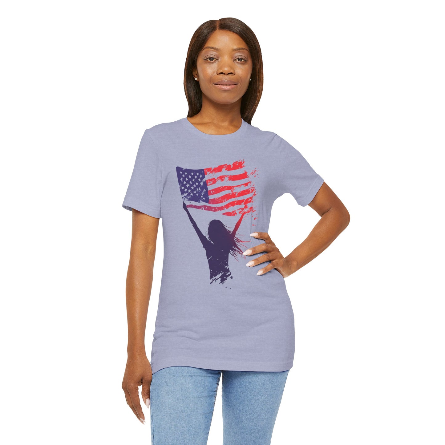 Women's T-shirt 100% Cotton in High Definition – Patriot Woman