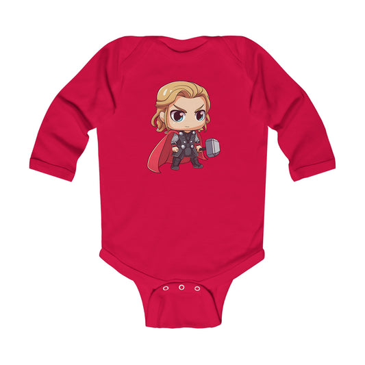 Infant Long Sleeve Bodysuit Hero Thor